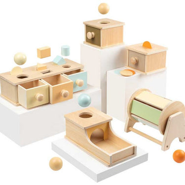 Caja SpeelWijs | Descubre colores y formas - Juguete sensorial Montessori